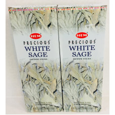 White Sage Incense Sticks 2 boxes (240 sticks)